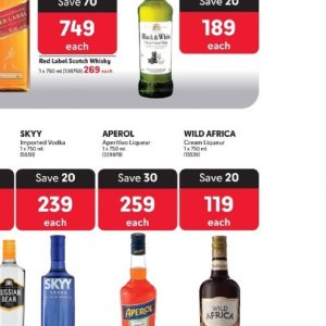 Liqueur at Makro