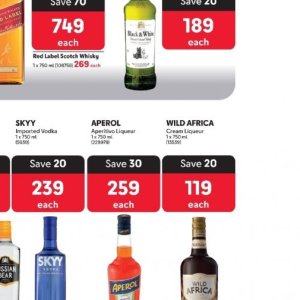 Liqueur at Makro