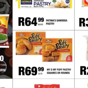 Puff pastry at Take n Pay