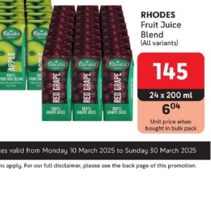 Juice at Makro