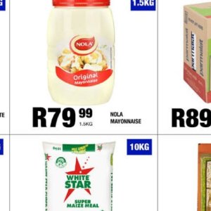 Mayonnaise at Take n Pay