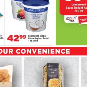 Yoghurt at OK Foods