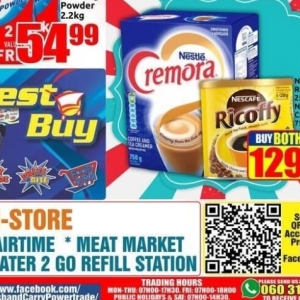 Coffee nescafe  at Three Star Cash and Carry