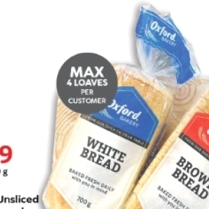 Bread at Oxford freshmarket