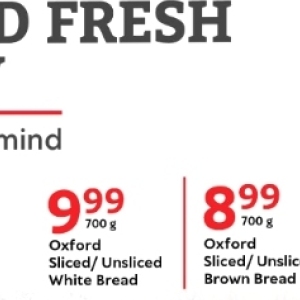 Bread at Oxford freshmarket