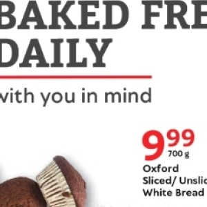 Bread at Oxford freshmarket