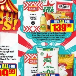 Rice at Three Star Cash and Carry