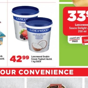 Yoghurt at OK Foods