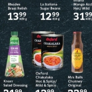 Dressing at Oxford freshmarket