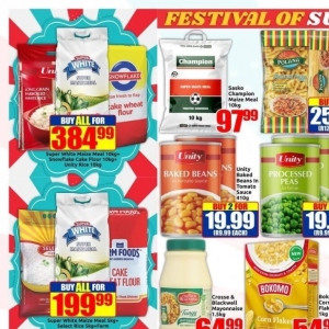 Rice at Three Star Cash and Carry