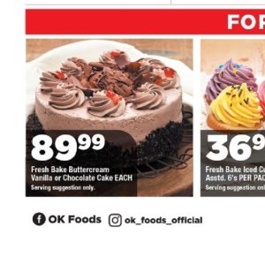 Cake at OK Foods