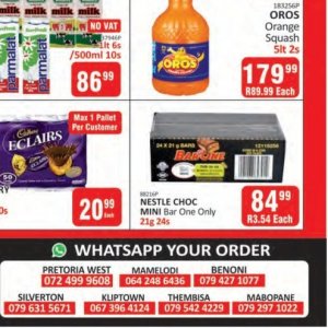   at Kit Kat Cash&Carry