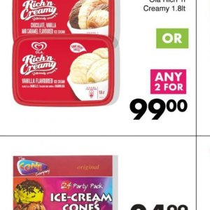 Ice cream at Save Hyper