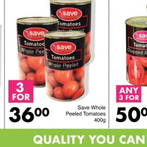 Tomatoes at Save Hyper