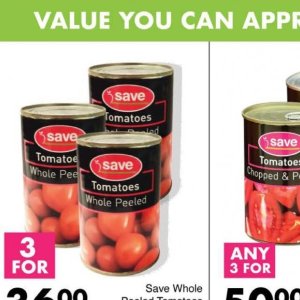 Tomatoes at Save Hyper