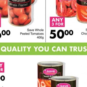 Tomatoes at Save Hyper
