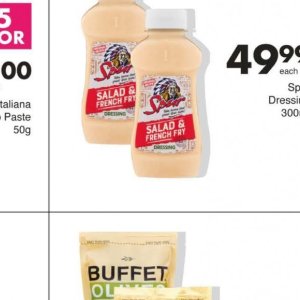 Dressing at Save Hyper