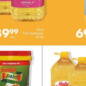 Sunflower oil at Save Hyper