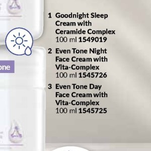 Face cream at AVON