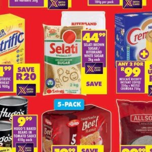 Sugar at Shoprite