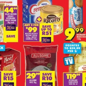 Coffee nescafe  at Shoprite