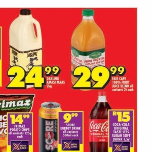 Juice at Shoprite