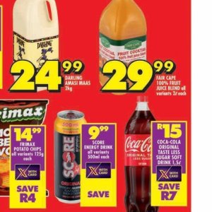 Juice at Shoprite