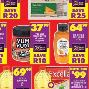Peanut butter at Shoprite