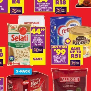 Sugar at Shoprite