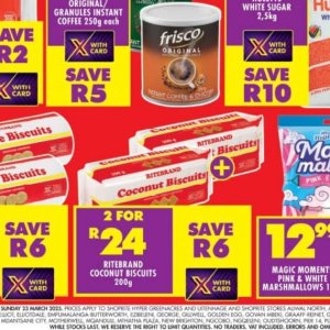 Coconut at Shoprite