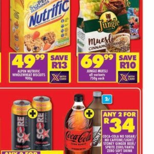 Muesli at Shoprite