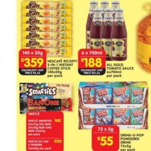 Coffee nescafe  at Shoprite