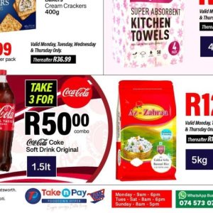 Cola at Take n Pay