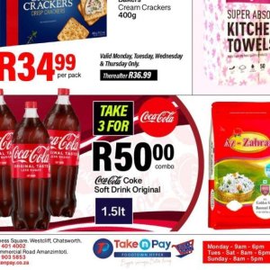 Fizzy drink at Take n Pay