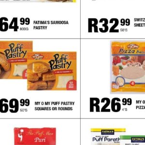 Puff pastry at Take n Pay