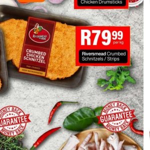 Schnitzel at Take n Pay