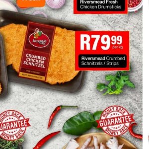 Schnitzel at Take n Pay