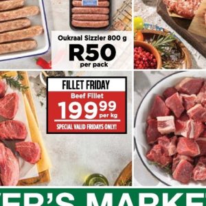 Fillet at Fruit & Veg City