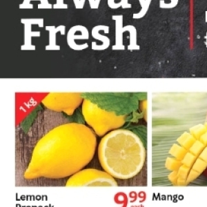 Mango at Oxford freshmarket