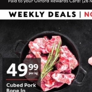 Pork at Oxford freshmarket