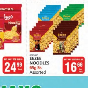 Noodles at Kit Kat Cash&Carry