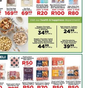 Nuts at Fruit & Veg City