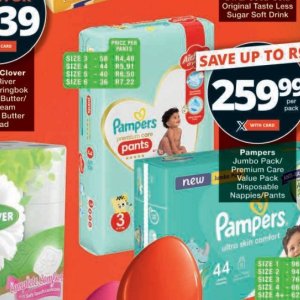 Diapers at Checkers