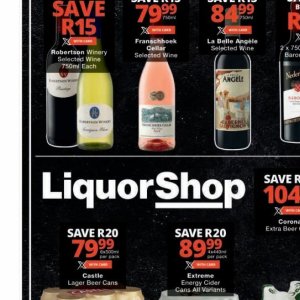 Wine at Checkers