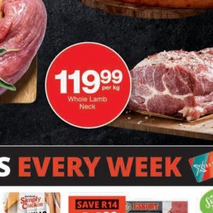 Lamb at Checkers
