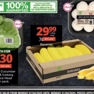 Bananas at Checkers