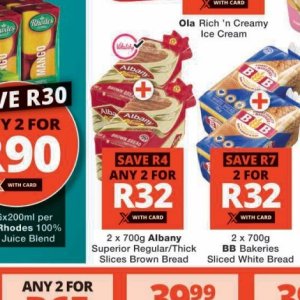 Bread at Checkers