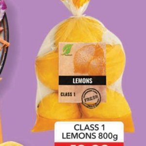 Lemons at Shoprite