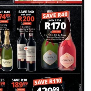 Wine at Checkers
