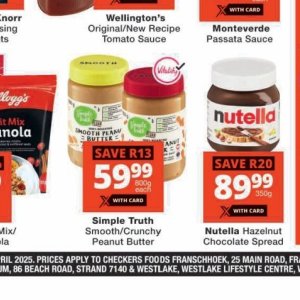 Butter at Checkers